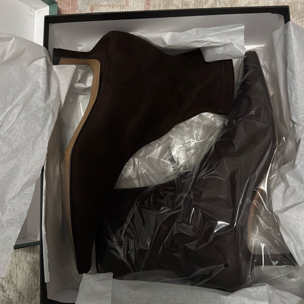 Angel Alarcon Brown Suede Ankle Boot